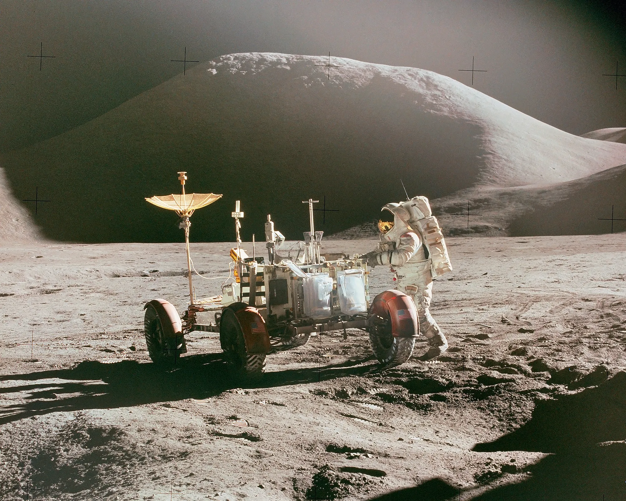 Lunar landing scene representing BESV MY26’s bold arrival and precision design